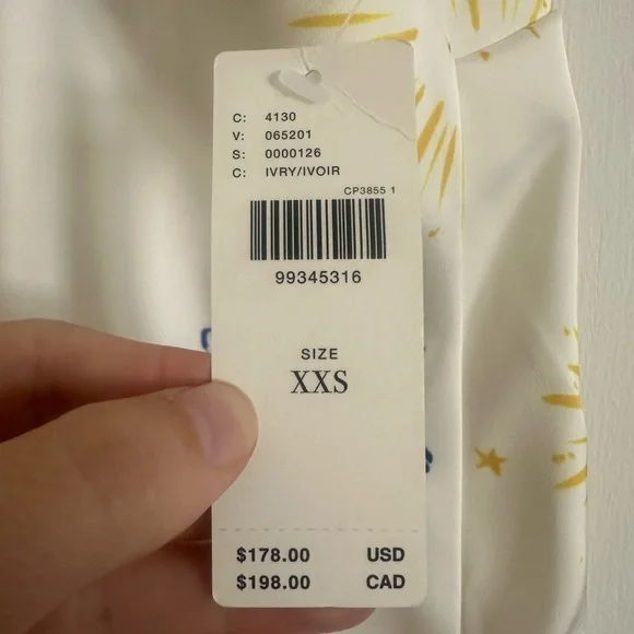 Anthropologie- Nephthys Illustratrated! Sleeveless Square-Neck Shift Mini Dress - Picture 6 of 7